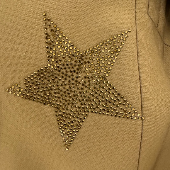 Zadig & Voltaire Viva Etoiles Star Strass Blazer Jacket Size 34 - Picture 4 of 13